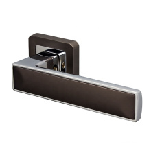 hot sales square black door lever door handle with lock